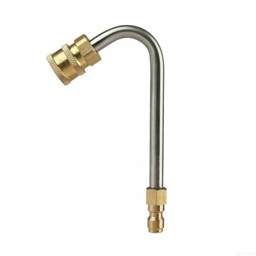 Grondaie pulite in modo per sicuro con estensione idropulitrice ad alta pressione, per lancia a connessione rapida (120 gradi)