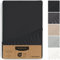 Hausfelder Spannbettlaken Boxspringbett 90x200 bis 100x200 cm, bis 40 cm Matratzenhöhe, Jersey Baumwolle Bettlaken Spannbetttuch, 90x200cm bis 100x200cm Boxspringbetten Matratzen, Schwarz