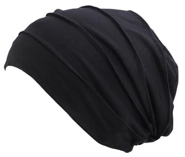 Ever Fairy 3 stycken Chemo Cancer Cotton huvudduk mössa silke fodrad mössa etnisk cloth turban keps för kvinnor