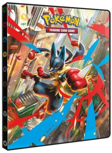 Asmodee - Ultra Pro - Pokémon - Mega Evolution (ME01): Pokémon card-holder - Capacity: 252 cards - Board games - Trading card accessory