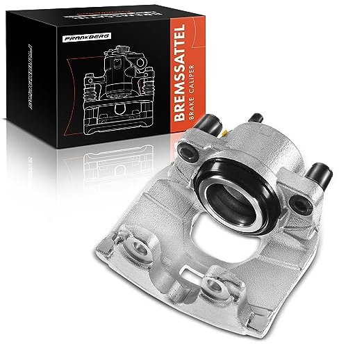 Frankberg Brake Caliper Disc Brake Front Left Cast Aluminium Compatible with Galaxy Mondeo IV S-Max Van Freelander 2 Rang.e Rove.r Evoque V60 I XC70 II Replace# 1379933