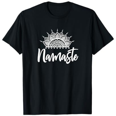 Namaste Meditazione Esercizio Yoga Regalo Maglietta
