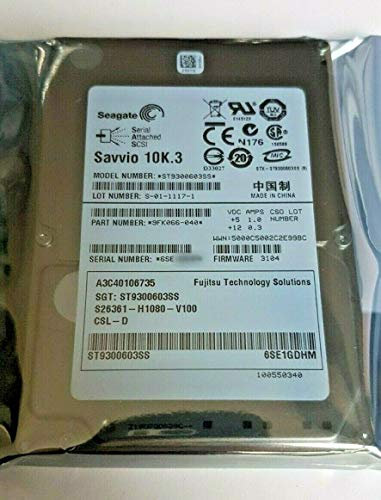 300 GB SAS Savvio 10K.3 ST9300603SS 16MB 2.5 Inch Hard Drive