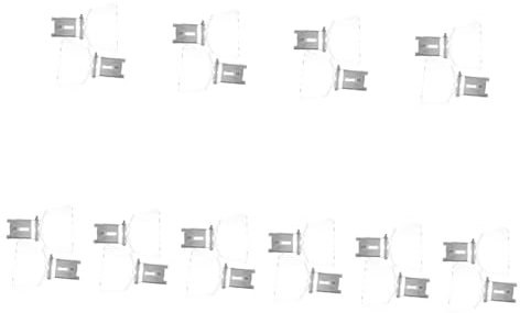 Gadpiparty 20stücke Bankschleifer Augenschutz Aus Edelstahl Transparenter Schutzschild Für Tischschleifmaschinen Installieren Langlebiges Zubehör Für Sichere Anwendungen