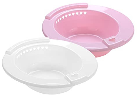 DINHEAROM 2piezas Bidet De Asiento Portátiles Para Baño Inodoro Sin Cuclillas Baños De Soporte Para Mujeres Para Embarazo y Postparto