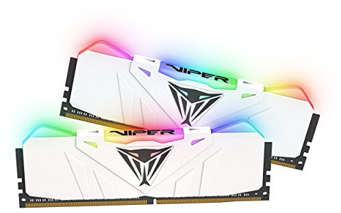 Patriot Viper Gaming RGB 16GB DDR4 2666 MHz Arbeitsspeicher Dual Module Kit (16 GB, 2 x 8 GB, DDR4, 2666 MHz, 288-pin DIMM) PVR416G320C6KW - weiß
