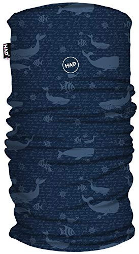 HAD H.A.D. H.A.D. Printed Tube Mode-Schal Whales One size H.A.D. H.A.D. Printed Tube Mode-Schal Whales One size