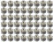 GermanFire Lot de 48 boîtes de pâte à combustible de sécurité en éthanol non toxique Durée de combustion 2,5 heures par boîte de gel combustible pour chauffe-plats