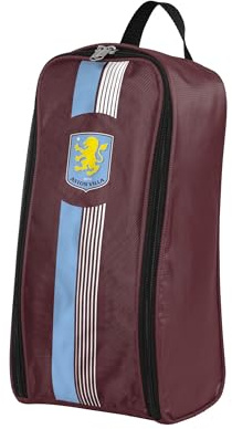 FOCO Officially Licensed Aston Villa FC Ultra Action Football Boot Shoe Bag