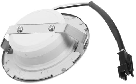 Gatuida Lampe für Dunstabzugshaube LED Unterbauleuchte 12v mit Effizienter Wärmeableitung und Einfachem Austausch für Feuchte Umgebungen in Silber aus Metall und Abs