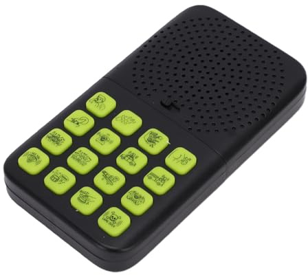 Sxhlseller Macchina per Scherzi Sonori, 16 Divertenti Effetti Sonori Giocattolo Telecomandato con Dimensioni Compatte 65x120x18mm, per Bambini e Adulti Scherzi Regali (Black)