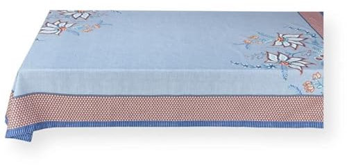 Pip Studio Flower Festival Tischtuch Blau 100x100cm