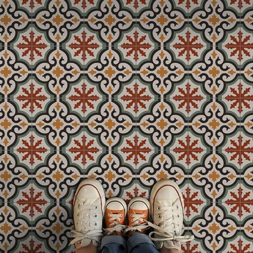 Azulejos de vinilo autoadhesivos para suelos de vinilo para cocina, sala de estar y baño