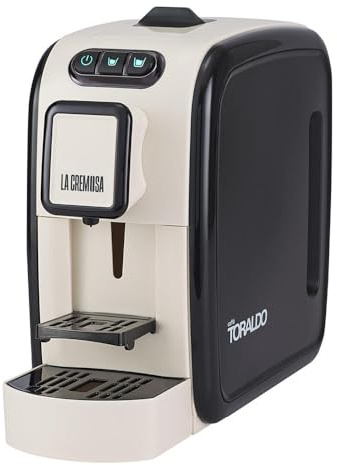 TORALDO LA CREMOSA | COFFEE MACHINES |Macchina da caffe a cialde ese 44mm (Beige)