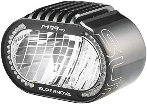 SUPERNOVA Unisex – Erwachsene M99 Pro Fahrradlicht, schwarz, 1100-1600 Lumen