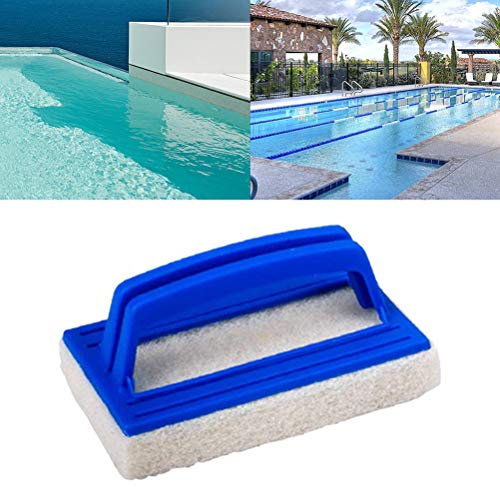 Tenglang Scrubber per Linea di galleggiamento per Vasca idromassaggio con Manico, Spazzola per Spugna da Bagno per Barche da Piscina, detergente per Linea di Schiuma Clean- 1PCS