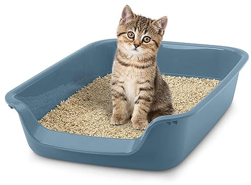 Schalentoilette Katzenklo Katzentoilette Junior mit extra niedrigem Einstieg