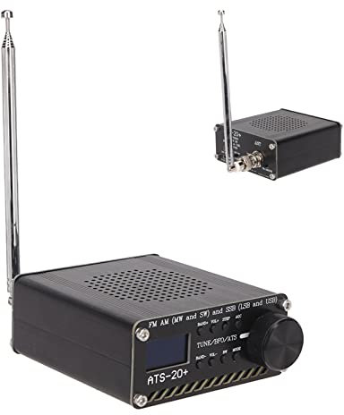 Récepteur radio ATS 20+ à plusieurs canaux, diffusion FM mondiale, PCB de type C, récepteur numérique portable à haute sensibilité, petite bande mondiale for le camping en plein air et la maison