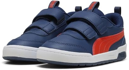 PUMA Sneakers Multiflex 2 per Bambini 31, Persian Blue Fierce Red