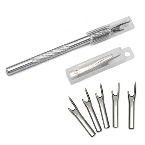 QIHAWN Precision Seam Ripper Steel Stitch Unpicker for Sewing Alterations