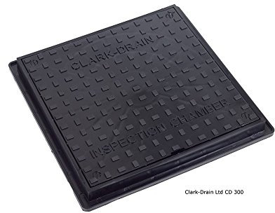 Clark Drain Square/Round Chamber Cover 320mm - CD300
