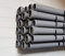 Tubo HT in diverse misure in grigio (barra) (plastica, HT 50 mm)