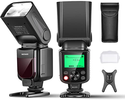 NEEWER NW635II-S TTL Cámara Flash Speedlite con Difusor Suave, Compatible con Sony A9 II A9 A7R V A7R IV A7 IV A7R III A7S III A7 III A7S II A7R II A7S A7 A7C A1 A6600 A6500 A6100 A6000 A99 A350