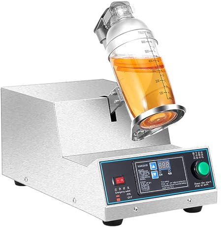 XCSCUK Automatic Cocktail Shaker, 140W Electric Cocktail Shaker Machine, with Smart Control Panel, 0~120s Timing, Can Shake 350-700ML