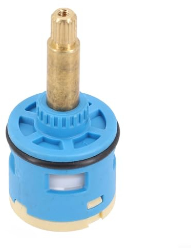 Cartouche de dérivation de débit à 3 voies avec noyau en céramique pour mitigeur de douche - Pièce de rechange en laiton ABS - 33 mm de diamètre - Interrupteur de contrôle de l'eau de baignoire