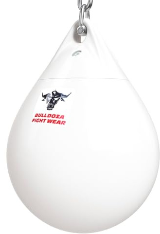 BULLDOZA - Saco de boxeo de agua blanca, varios tamaños, L