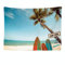 Ulticool - Surf Beach Surfboard Gadget - Wandteppich - 200x150 cm - Großer Wandteppich - Hippie Zubehör Bohemian - Dekoration - Tapete - Zubehör für Schlafzimmer Wohnzimmer
