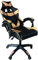 Sedia Da Gaming Ergonomica Reclinabile, Poltrona per Gamer, Sedia Da Ufficio con Cuscino Lombare e Poggiatesta (Oro Rosa e Nero)