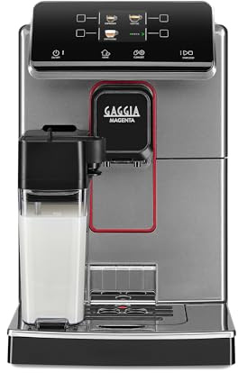 Gaggia Magenta Prestige Over Ice, Automatic Bean to Cup Coffee Machine, Esspresso and Cappuccino Maker - Moonlight Grey