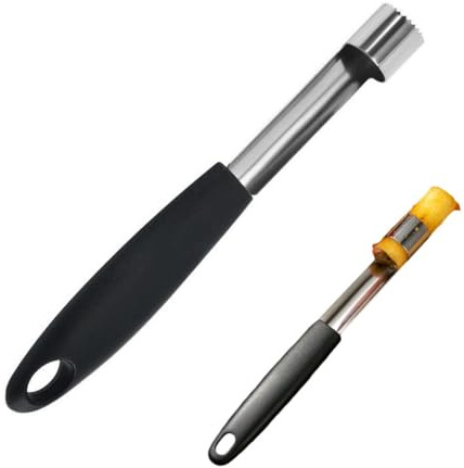 JYXNU Levatorsolo per Mele in Acciaio Inox Strumento di Rimozione del Nucleo della Frutta Scavatore per Mele con Impugnatura Antiscivolo