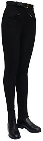 Gallop Women Classic Jodhpurs - Black, Size 26
