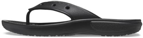 Crocs Unisex Erwachsene Classic Flip Flip, Black, 41/42 EU