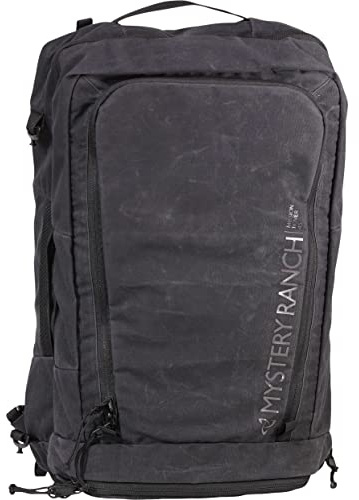 Mystery Ranch Unisex Mission Rover Reisetasche – Handgepäck, 3-Wege-Tragetasche, schwarz, 45 l Rucksack, Einheitsgröße