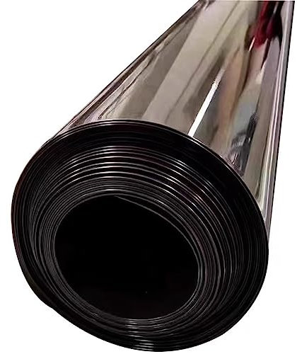 AVIITI Telo per Laghetto Nero, Fodere Preformate del Giardino dell'Acqua All'aperto Anti-UV Dell'hdpe, Spessore 0,33 Mm,Nero,500x500cm(196x196inch)