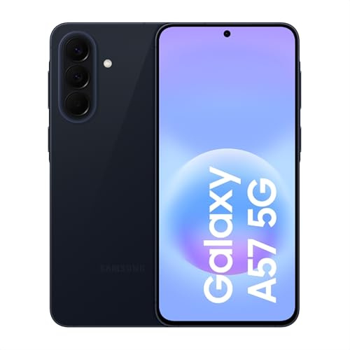 Samsung Galaxy A57 5G (Awesome Navy, 8 GB di RAM, 256 GB di archiviazione), Agentic AI, Tripla fotocamera con video Nightography, durata della batteria 2 giorni, aggiornamenti OS 6 Gen, IP68, 6,9 mm