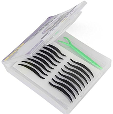 Frcolor Adesivo Ombretto Eyeliner Sticker Temporaneo Attrezzo per il Trucco dell'occhio 80 Coppie