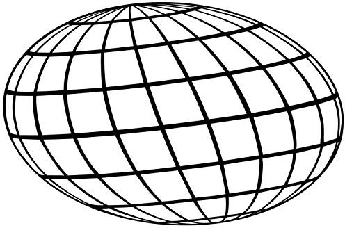 generisch Mappa del mondo adesivo per camper 20 cm, 30 cm e 50 cm, con griglia del mondo adesivo (282/4) (oro lucido, 30 x 50 cm)