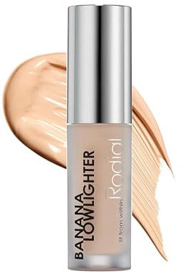 Rodial Banana Lowlighter- Brightening Colour Corrector & Under Eye Concealer for Dark Circles, Lifted Radiance & Light Coverage (Travel Size)