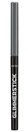 AVON Delineador de ojos Glimmerstick Avon Tono Saturn Grey - Delineador de Ojos - Acabado Intenso e Impactante - Resistente al Agua - Color Gris