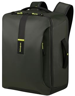 Samsonite Paradiver Light - EasyJet Handgepäck 45 x 20 x 36 cm, 33 L, 1 kg, Handgepäck, Flugzeug Rucksack M Untersetzer, Dschungelgrün