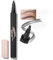 Anglicolor Lapiz Cejas 3 Minutos Para Cejas Perfectas,Lapiz Cejas Microblading Duradero,Cepillo Cejas Secado Rápido,Contorno Y Relleno Natural De Cejas (04 BLACK)