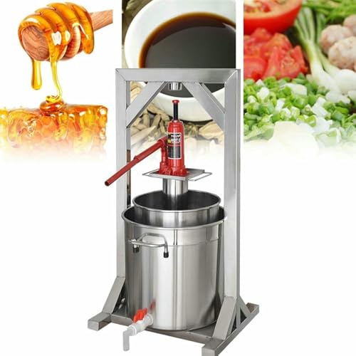 Pressa idraulica per frutta e verdura, spremiagrumi manuale in acciaio inox, spremiagrumi da cucina efficiente per succhi fatti in casa