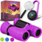 Jumelles Enfant - Cadeau et Jouet Parfait pour Les Garcons et Filles - Grossissement 8X21 - Ensemble Complet avec Loupe & Boussole - Jeux et Jouet Exterieur pour 3-12 Ans Garcons & Filles