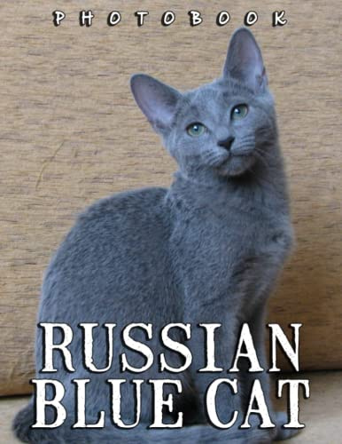 A Photo Book Of Russian Blue Cat: An Album Consist Of Compelling Photos Collection Of Russian Blue Cat With High Quality Images As A Special Gift For Friends, Family, Lovers, Relative