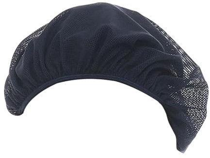 Elastische Netzkappe für Food-Service - Verstellbare Haarnetze zum Kochen, Unisex Atmungsaktiver Hut für Küche, Catering, Werkstatt, Sanitärumgebungen, waschbare flache Kappe für alle Jahreszeiten