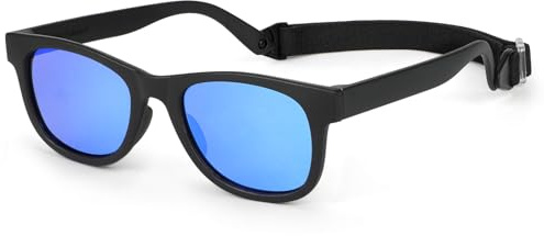 Hifot Gafas de Sol Bebés Niño Niña, polarizadas de Goma Suaves de UV400 100% Protección Rayos Gafas de Sol Infantiles y banda ajustable - De 0 a 24 Meses